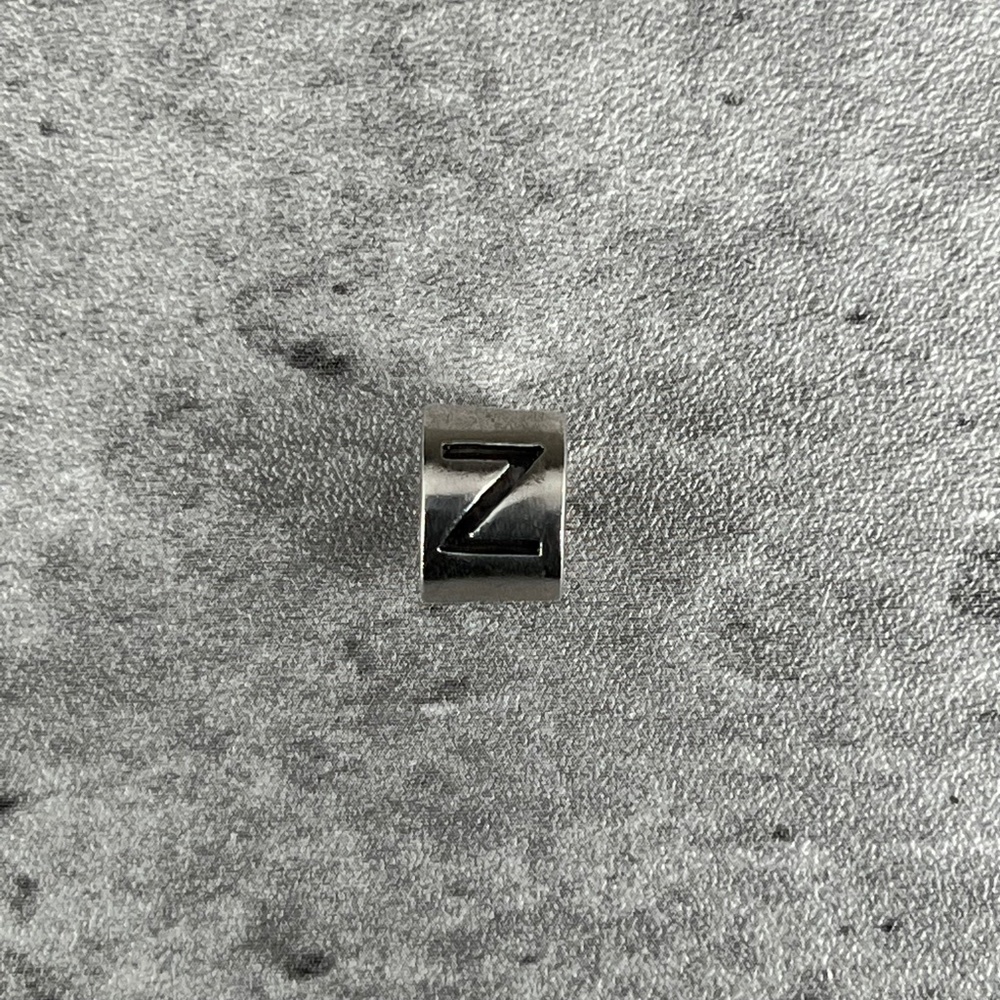Pandora Letter Z Alphabet Charm - Picture 3 of 6